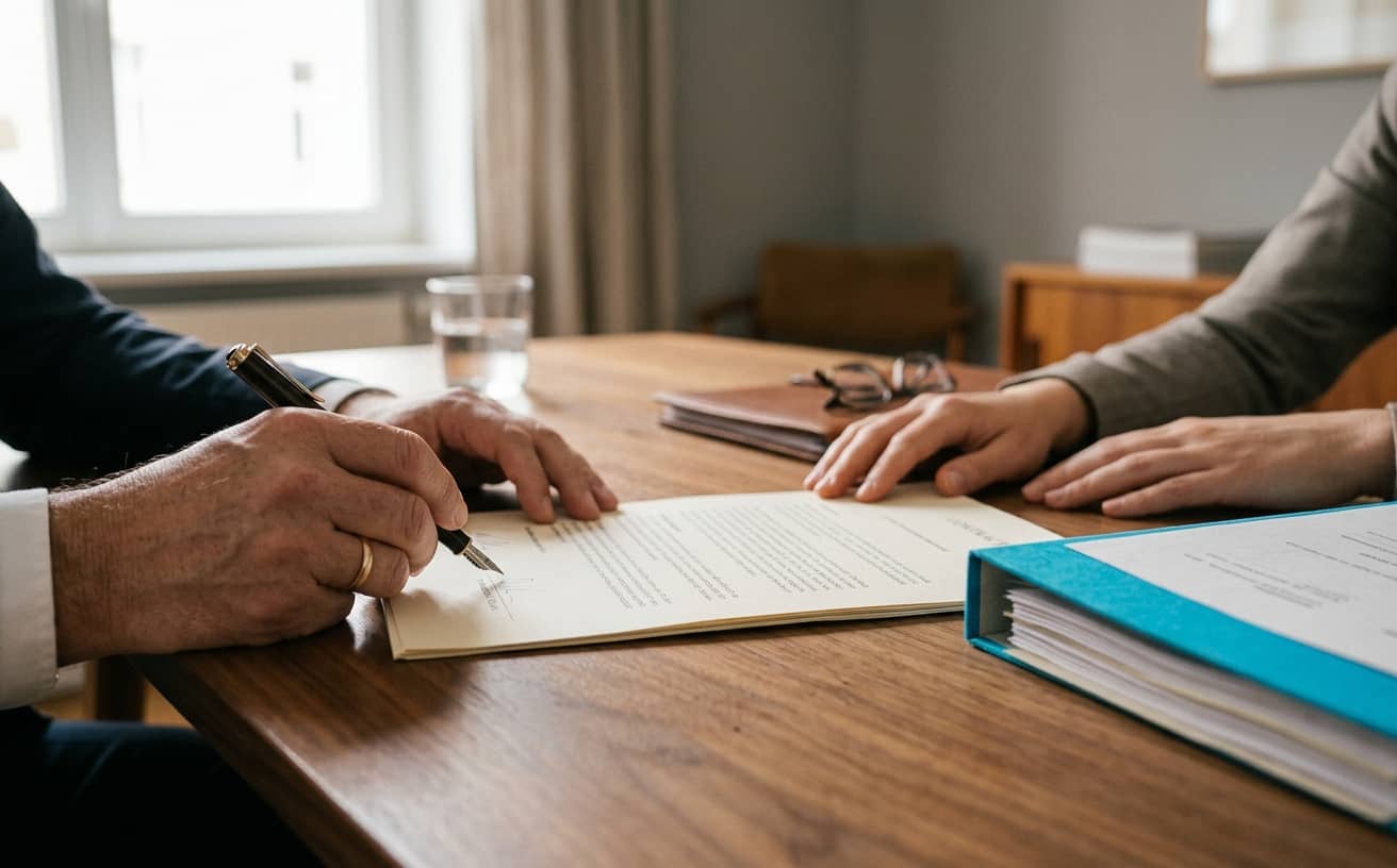 Verhandlung, Kaufvertrag & Notartermin