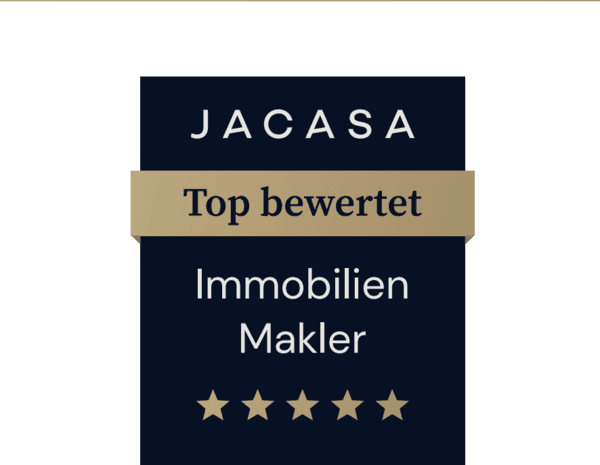 JACASA Zertifikat 2026/2027 — Top bewerteter Immobilienmakler